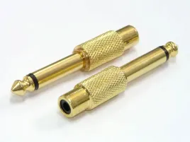 przejscie-jack-wtyk-6-3mm-gniazdo-rca-zlocone