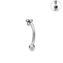 tytanowy-kolczyk-do-brwi-banan-trzema-kulkami-piercing-g23-12-8-3-mm
