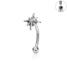 tytanowy-kolczyk-do-brwi-banan-gwiazdka-cyrkonia-piercing-g23-12-8-3-mm