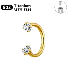 tytanowy-zloty-kolczyk-podkowa-cyrkonie-piercing-g23-astm-f136-12-10-3-mm