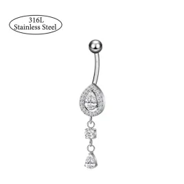 kolczyk-do-pepka-stal-chirurgiczna-316l-kropla-cyrkonie-srebrny-piercing