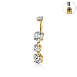 tytanowy-kolczyk-do-pepka-wiszace-cyrkonie-zloty-piercing-16-10-mm