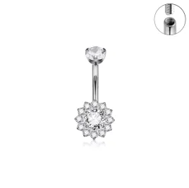 tytanowy-kolczyk-do-pepka-kwiatek-cyrkonie-srebrny-piercing-16-10-mm