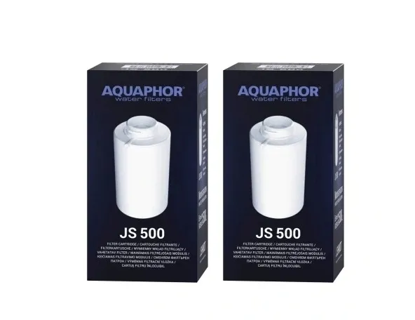 Wkład filtrujący do dzbanka J.Shmidt 500 Aquaphor, zestaw 2 sztuk