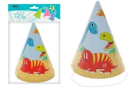czapeczki-papierowe-dinosaur-urodziny-6szt