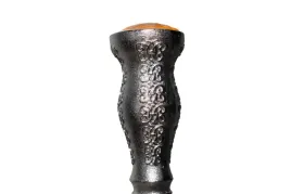 laska-spacerowa-srebrna-zdobiona-pomaranczowy-diament-wygodna-stabilna