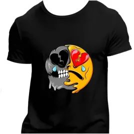 koszulka-meska-czarna-nadruk-czaszka-emotka-zlamane-serce-5xl