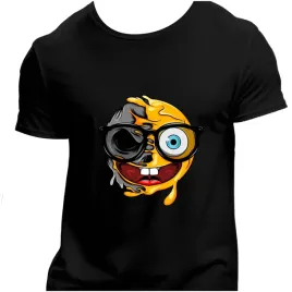koszulka-meska-czarna-nadruk-czaszka-emotka-nerd-4xl