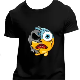 koszulka-meska-czarna-nadruk-czaszka-emotka-rozczarowanie-3xl