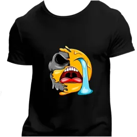 koszulka-meska-czarna-nadruk-czaszka-emotka-placz-5xl