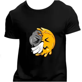 koszulka-meska-czarna-nadruk-czaszka-emotka-dmuchanie-nosa-3xl