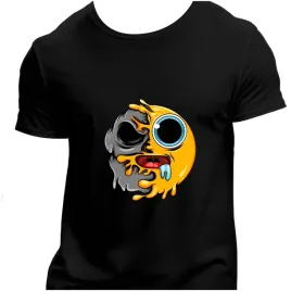 koszulka-meska-czarna-nadruk-czaszka-emotka-3xl