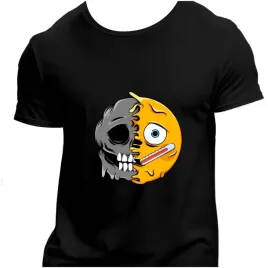 koszulka-meska-czarna-nadruk-czaszka-emotka-choroba-4xl