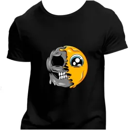 koszulka-meska-czarna-nadruk-czaszka-emotka-smutek-4xl