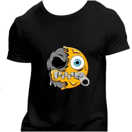 koszulka-meska-czarna-nadruk-czaszka-emotka-niemowa-3xl