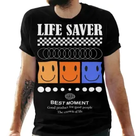 koszulka-meska-czarna-z-nadrukiem-life-saver-4xl