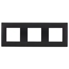 kos-dante-ramka-potrojna-3x-czarna-ip20-mat-podtynkowy-83-225-9mm-450983