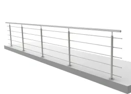 balustrada-nierdzewna-wypelnienie-poziome-mocowanie-gorne-6000mm-satyna