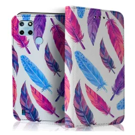 etui-z-klapka-na-telefon-realme-c25y-case-pokrowiec-szklo-szybka
