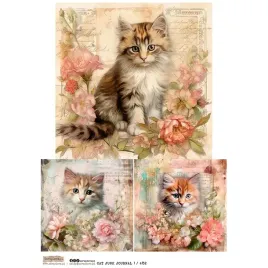 papier-ryzowy-a4-scraplove-cat-junk-journal-1-kotki-w-kwiatach