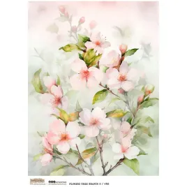 papier-ryzowy-a4-scraplove-flowers-tree-branch-8-kwiaty-owocowe