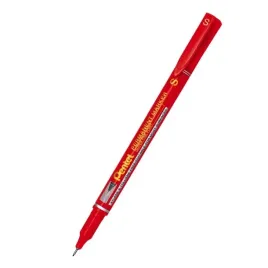 foliopis-super-fine-point-czerwony-nfs410-b-pentel