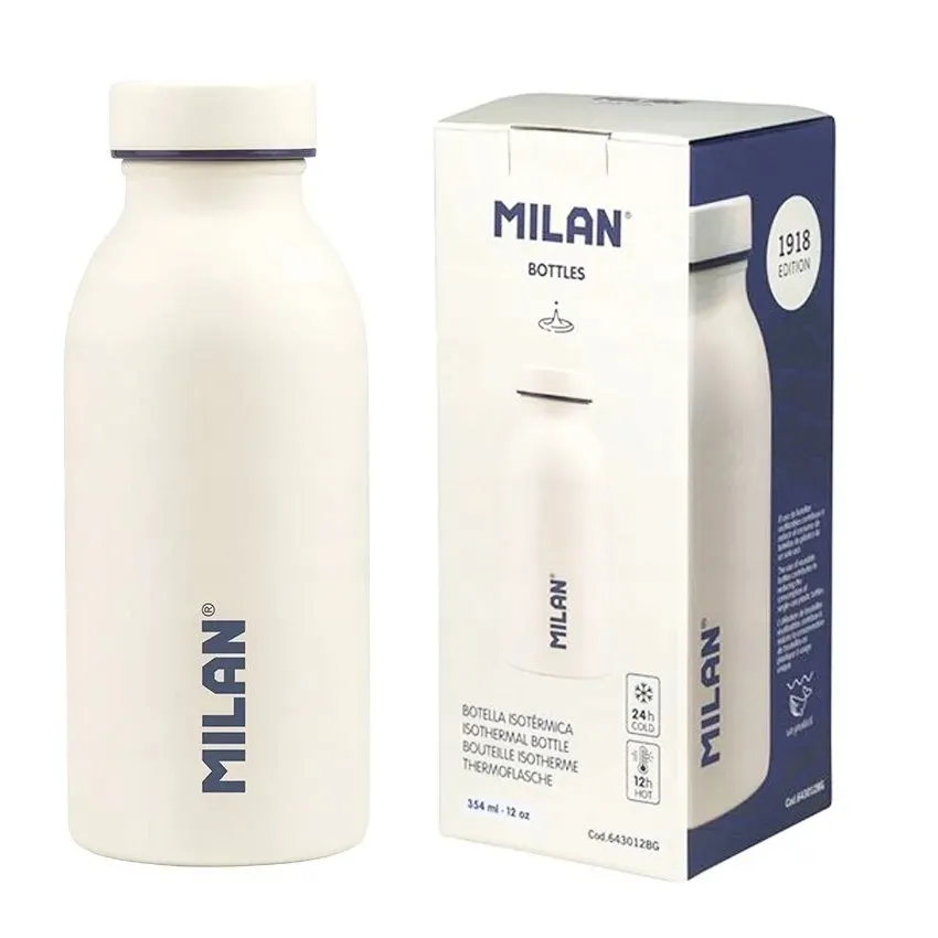 butelka-termiczna-354-ml-biala-milan-stan-nowy