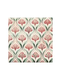 serwetki-daisy-pol-mak-33x33-flora-coral-leaves-pattern-20-sztuk