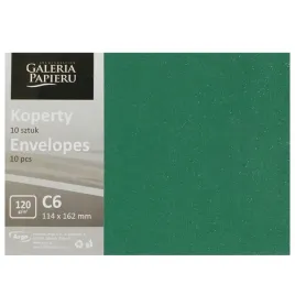 koperta-c6-mika-zielony-10szt-120g-280248-galeria-papieru