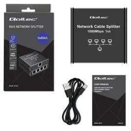 switch-niezarzadzalny-qoltec-mini-rozdzielacz-splitter-1x4-port-rj45-or-1000