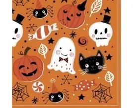 serwetki-daisy-pol-mak-33x33-orange-halloween-boo