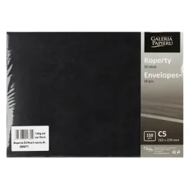 koperta-c5-pearl-czarny-10szt-150g-galeria-papieru