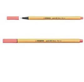 cienkopis-point-88-fine-04mm-stabilo-88-040-neon-czerwony