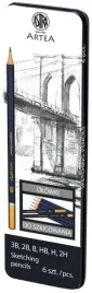 olowki-do-szkicowania-metalowe-etui-artea-astra-5901137112121