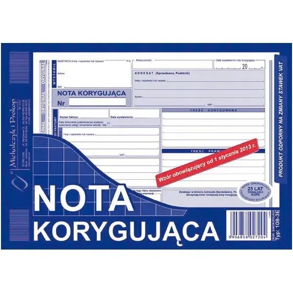druk-nota-korygujaca-a5-108-3e
