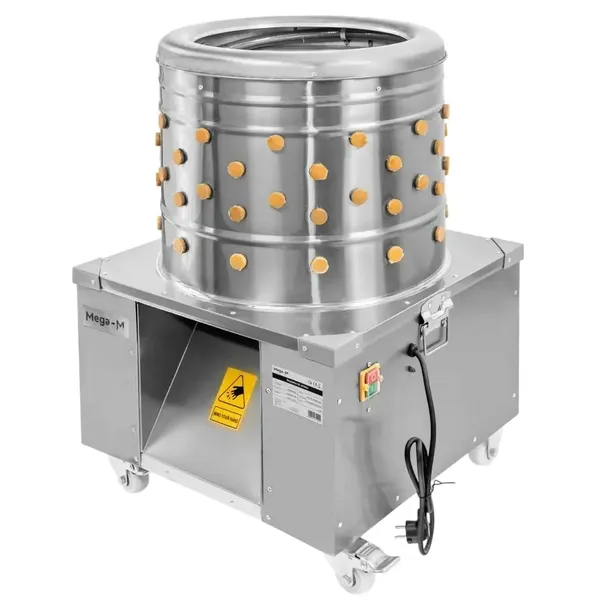 SKUBARKA DO DROBIU Przepiórek Elektryczna 120 KG/H 2-3 KURCZAKI/MIN.