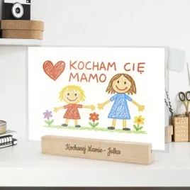 ramka-na-rysunki-dziecka-dla-mamy