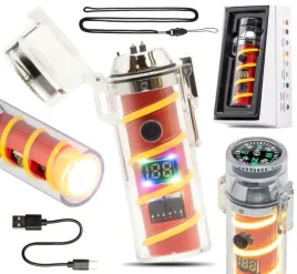 zapalniczka-plazmowa-usb-lukowa-kompas-latarka-kemping-wodoodporna-led-cob