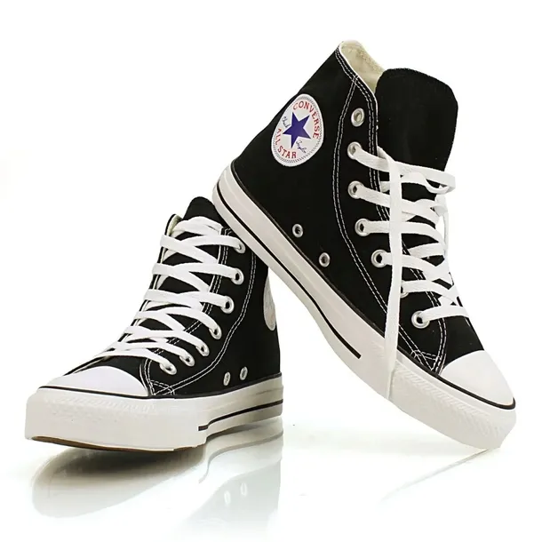 Converse buty trampki wysokie czarne Hi All Star unisex M9160 42