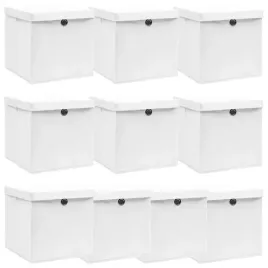 pudelka-z-pokrywami-10-szt-biale-32x32x32-cm-tkanina