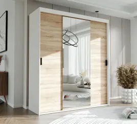 trzydrzwiowa-szafa-przesuwna-z-lustrem-stilo-180-cm-z-polkami-i-drazkami-na