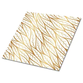 naklejane-kafelki-z-grafika-do-przedpokoju-winylowe-zlote-liscie-9x30x30-cm