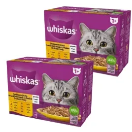 drobiowa-uczta-mokra-karma-dla-kota-mix-4-smakow-w-galaretce-24x85g
