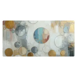 mata-na-biurko-z-pieknym-nadrukiem-wzor-z-abstrakcyjnymi-kregami-120x60-cm