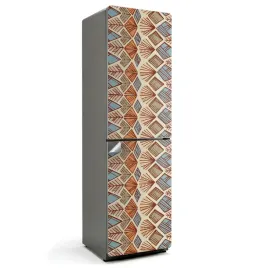fototapeta-okleina-samoprzylepna-na-lodowke-geometria-w-stylu-etnicznym