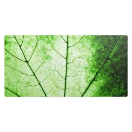 antyposlizgowa-mata-na-biurko-lisc-motyw-z-wyraznymi-zylkami-120x60-cm