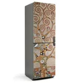 naklejka-ochronna-na-lodowke-samoprzylepna-okleina-drzewo-gustav-klimt
