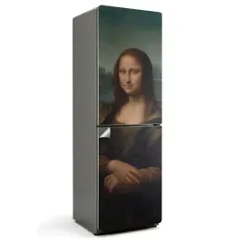 naklejka-samoprzylepna-na-lodowke-latwe-czyszczenie-portret-mona-lisy