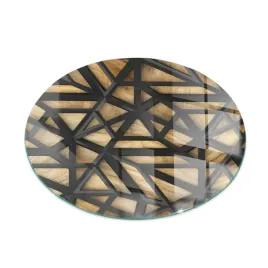 szklana-oslona-pod-piec-stylowy-nadruk-ozdobny-geometria-z-drewnem-fi-70-cm