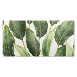 elegancka-mata-dekoracyjna-na-biurko-tropikalne-liscie-w-zieleni-120x60-cm